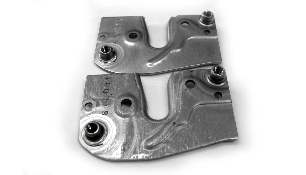 Proceso de abrillantado antes/después