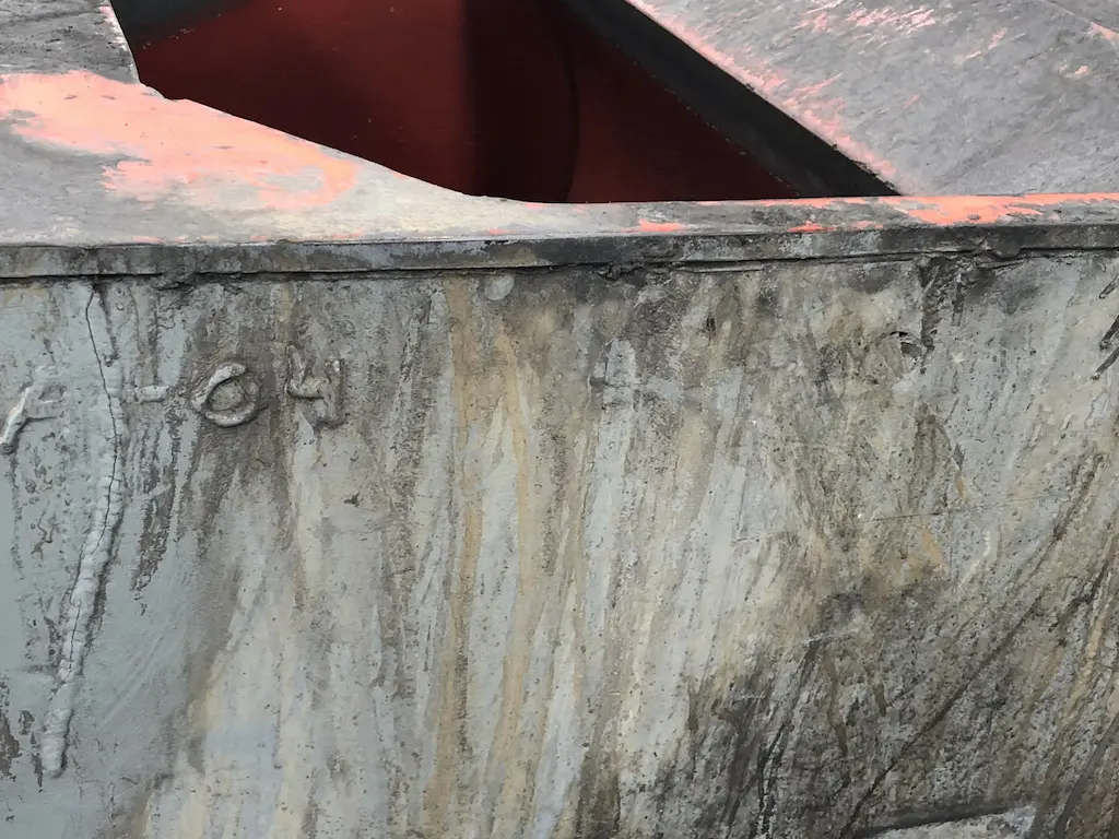 Imagen de la tina antes